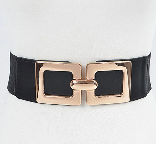 Black Elastic Belt