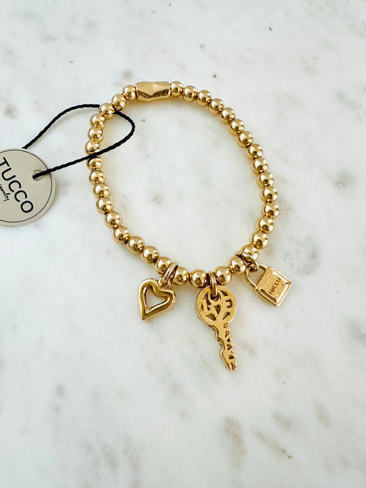 Tucco - Key Love Bracelet Gold