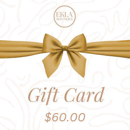 EKLA BOUTIQUE GIFT CARD