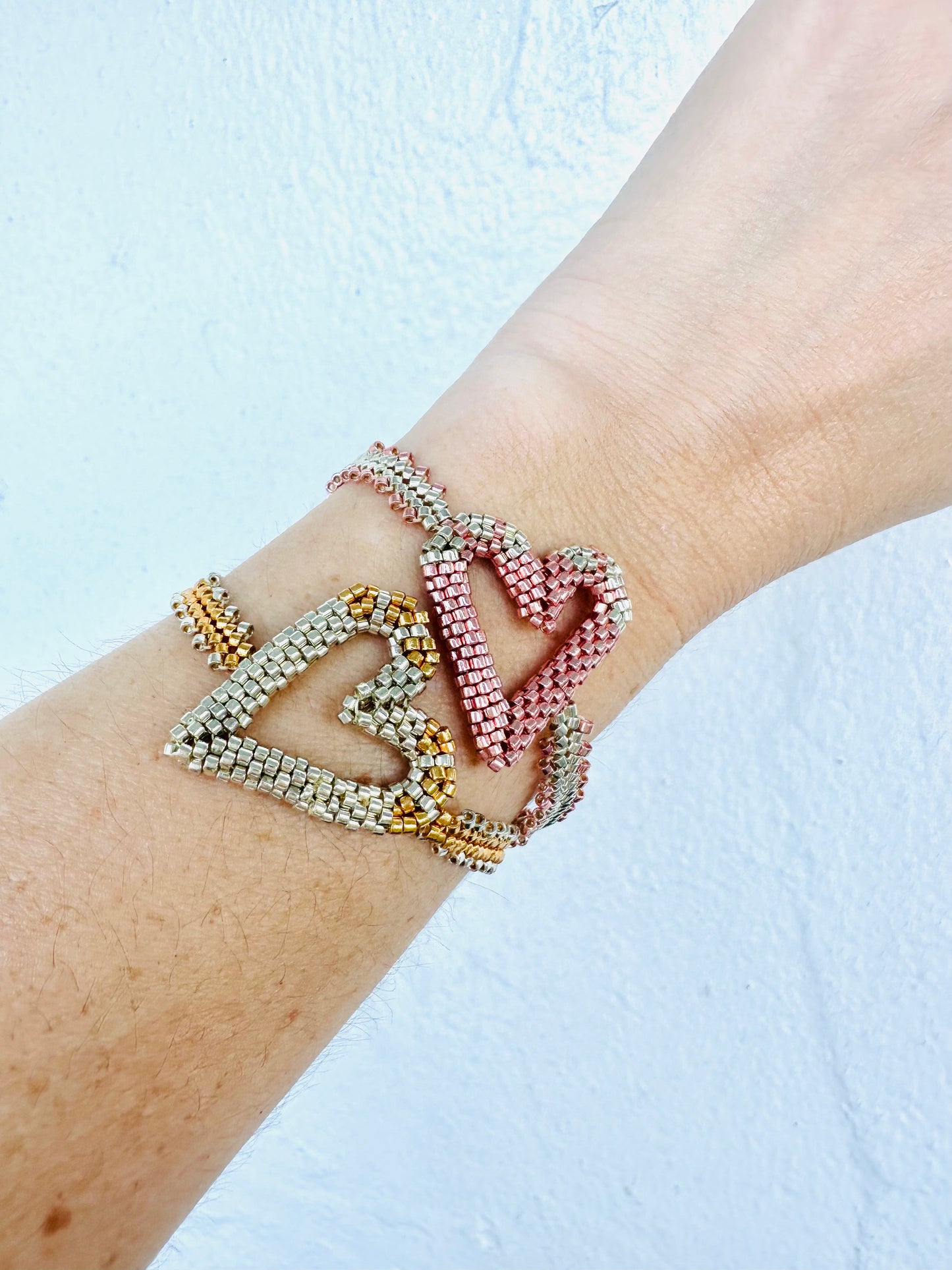 Fiammata - 3D Heart Bracelet