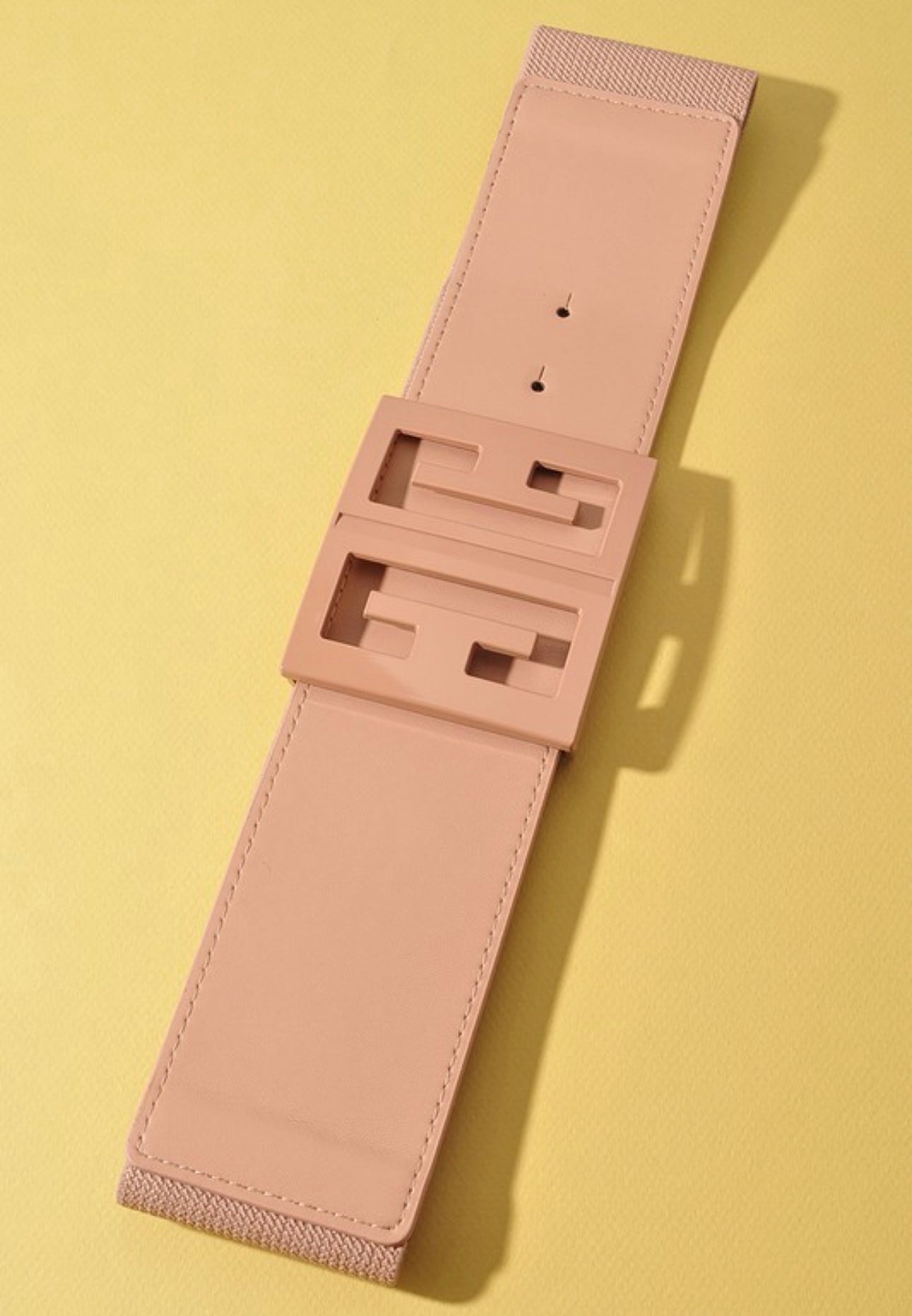 Taupe  Elastic Belt