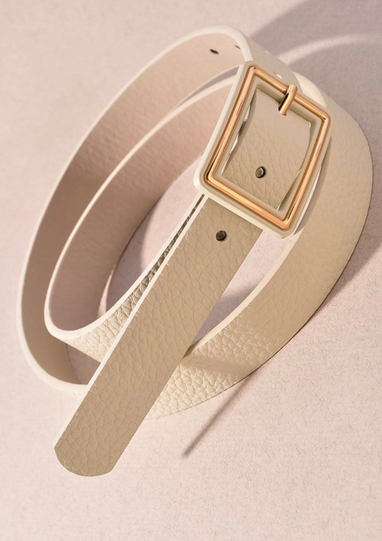 Square Buckle Belt