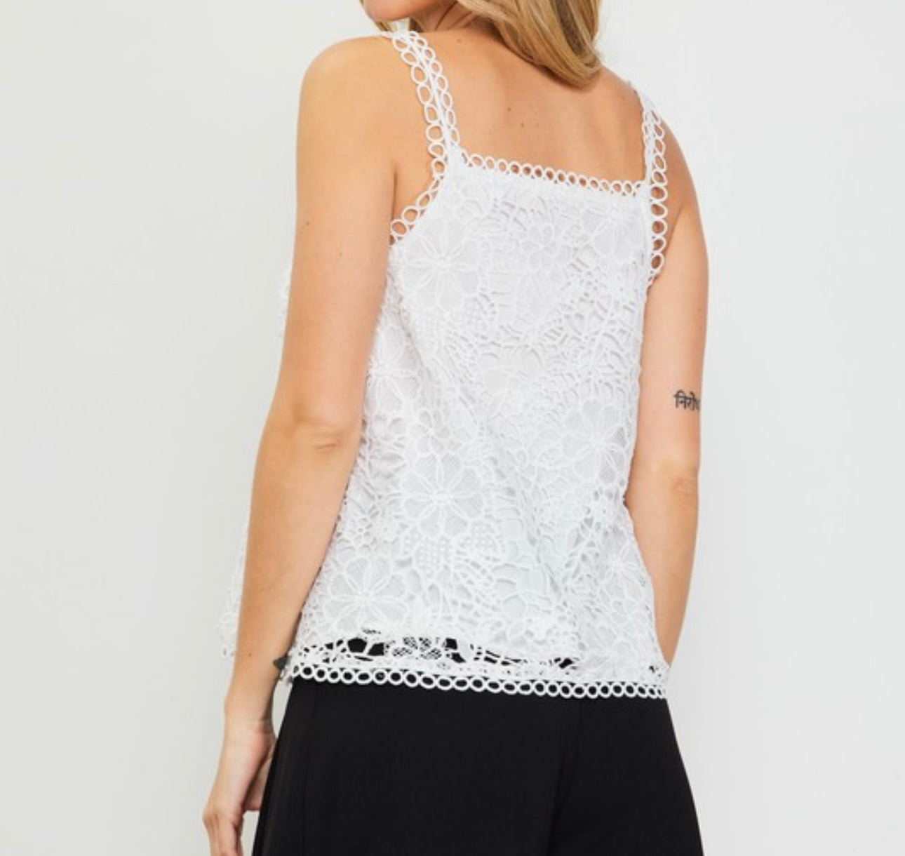 OFFWhite Lace Top