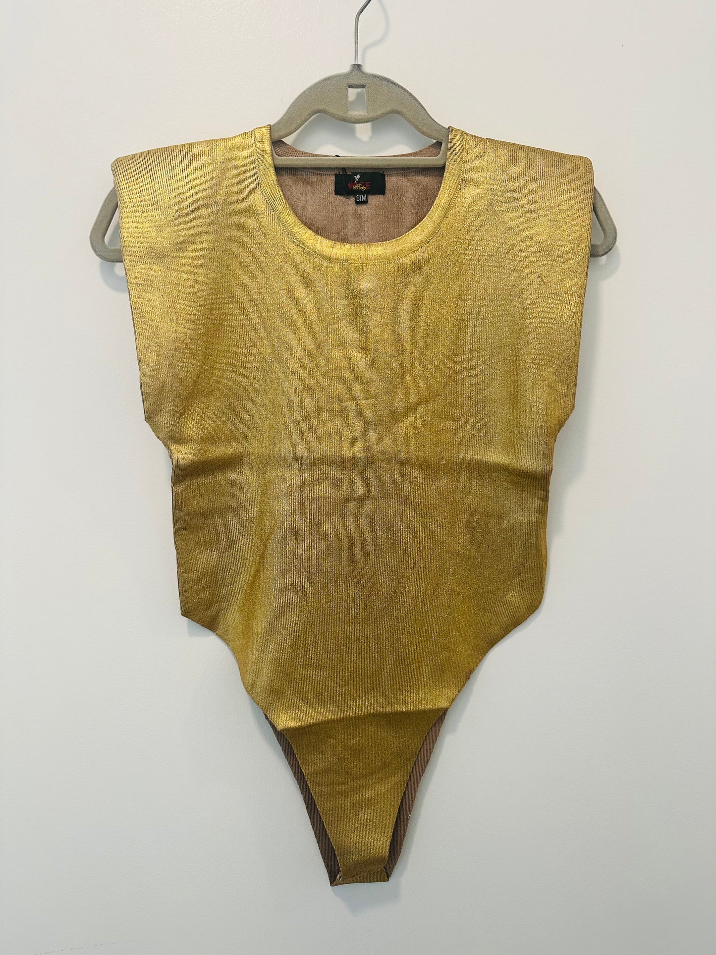 Gold Metallic Bodysuit