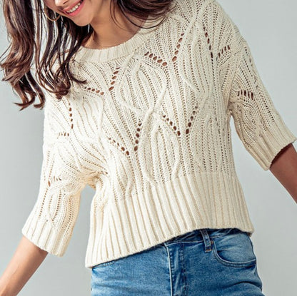 Ivory sweater