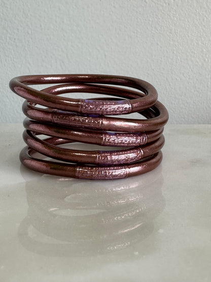 MAUVE BANGLE SET