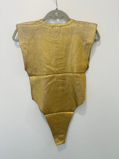 Gold Metallic Bodysuit