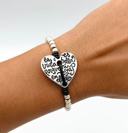 B.L Heart  Bracelet