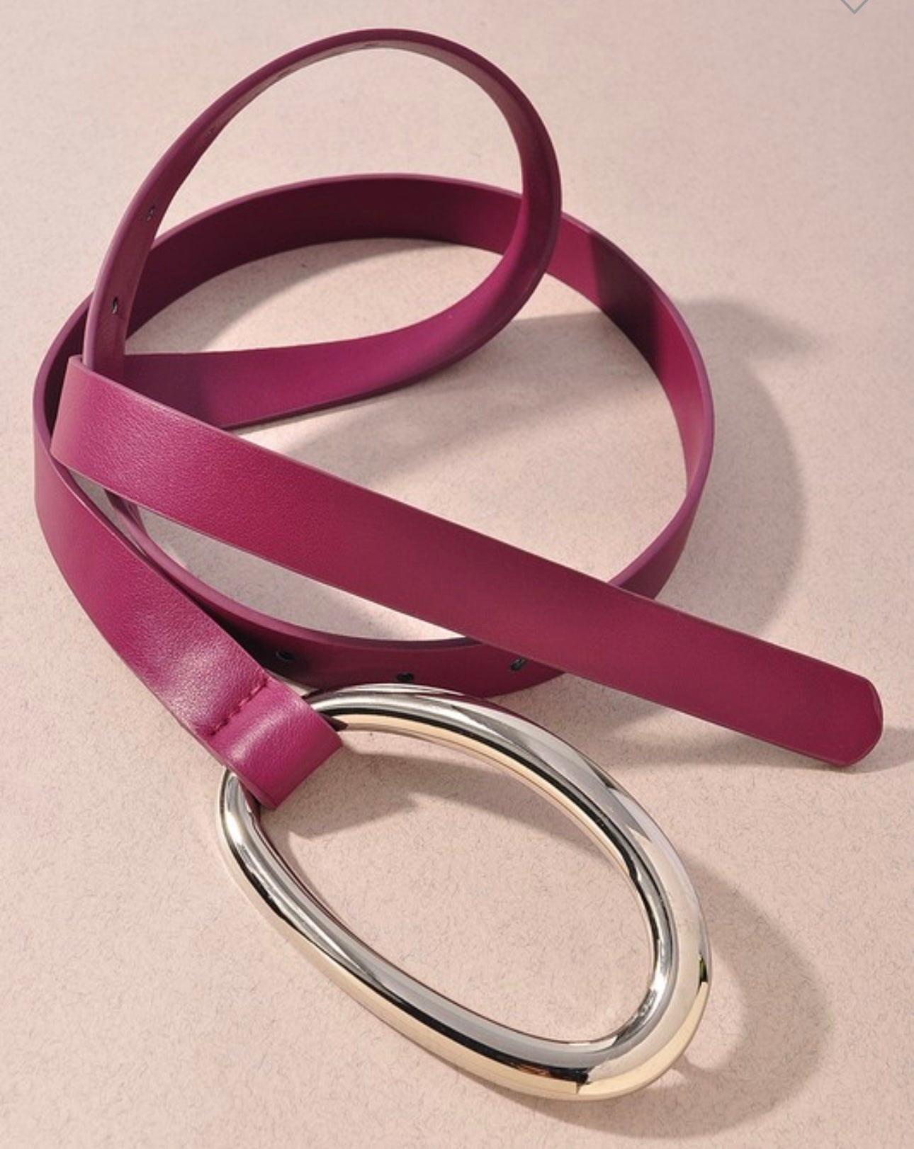 Wine Tie Looped Rope Belt