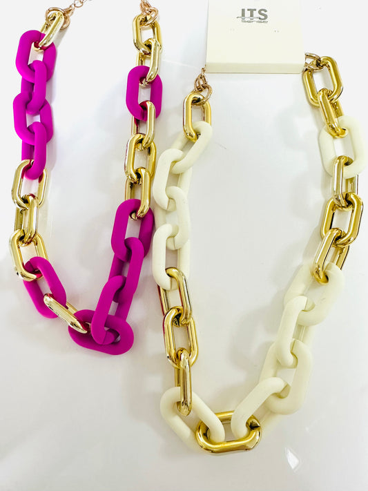 Chunky Chainlink Fashion Necklace