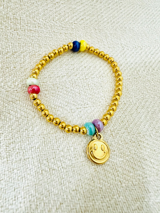 Happy Face Girl Bracelet