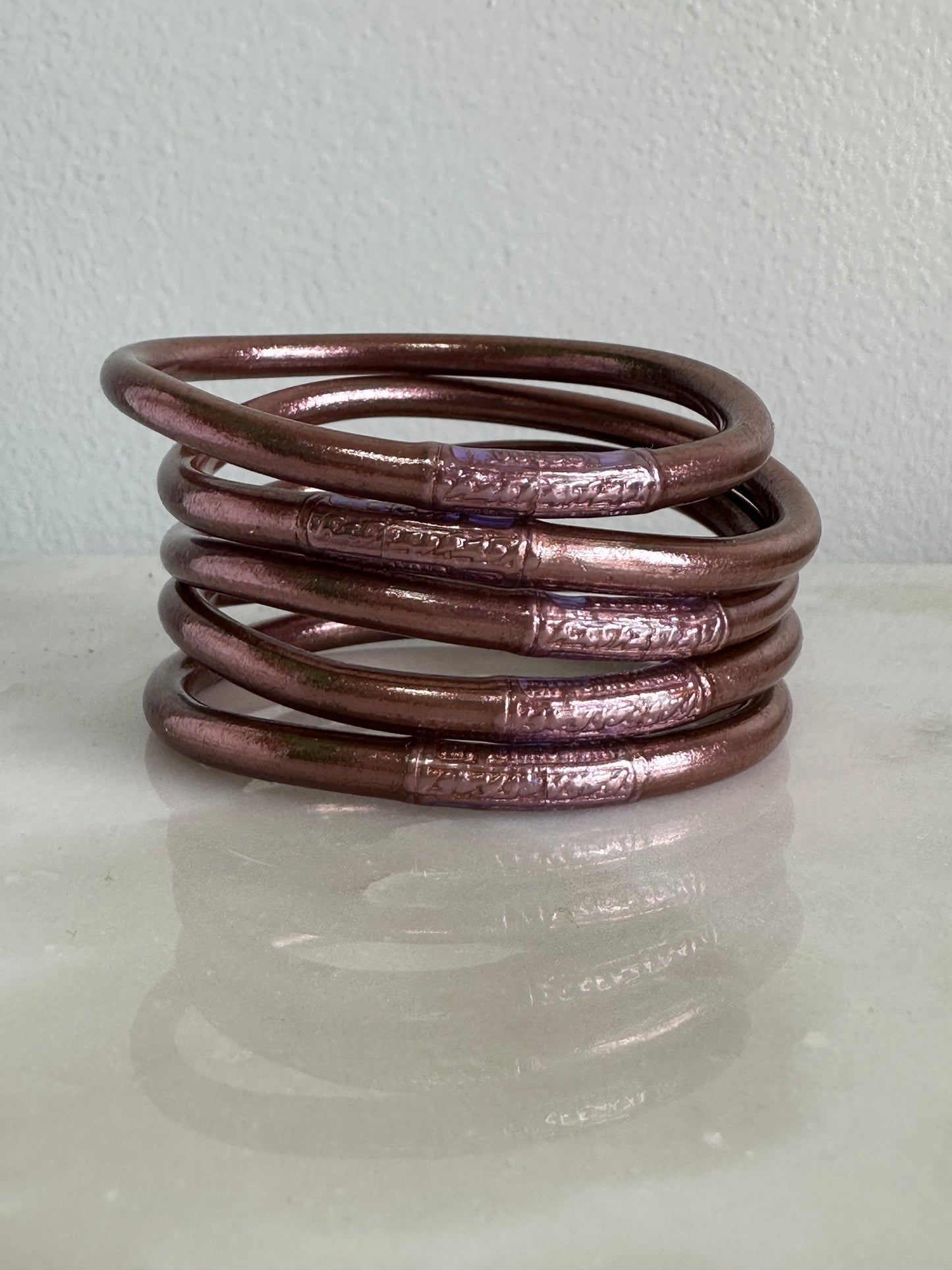 MAUVE BANGLE SET