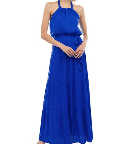 Capri Blue Maxi Dress