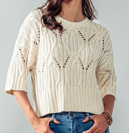 Ivory sweater