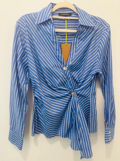 Blue Stripes Blouse