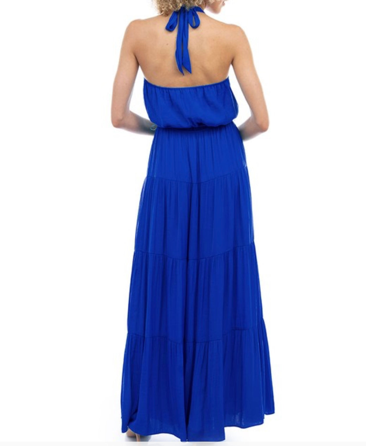 Capri Blue Maxi Dress