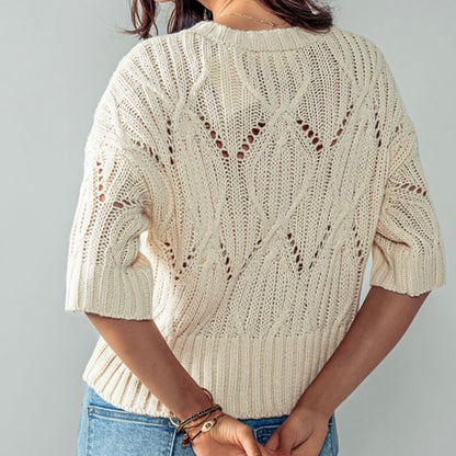 Ivory sweater