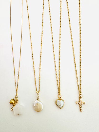 Gold Dipped Chain Necklace