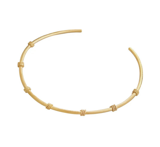 Gold Spiral Choker