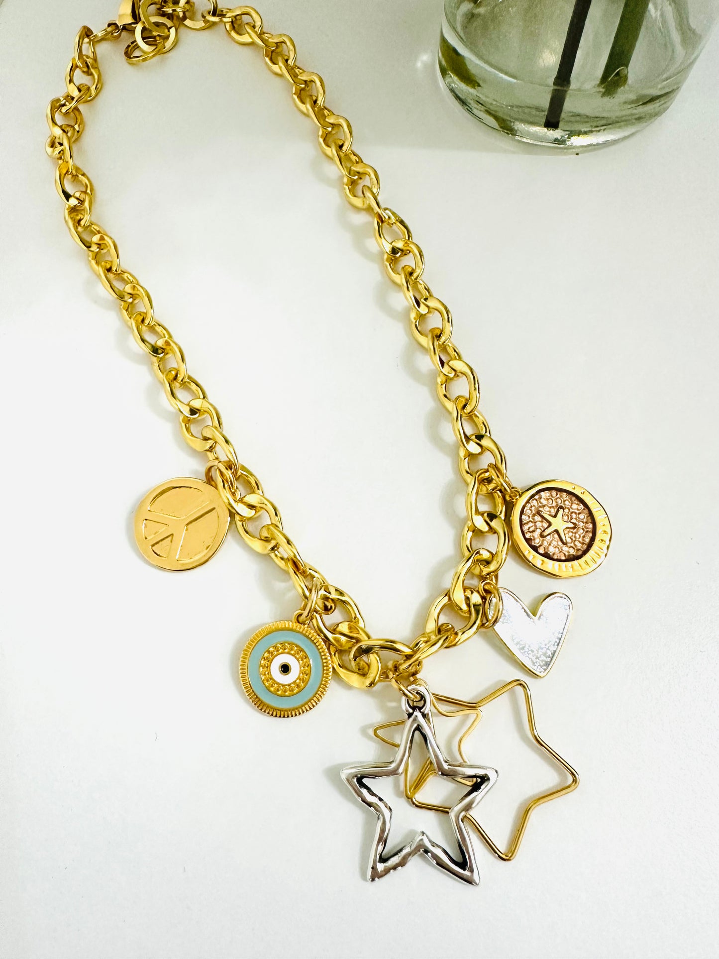 Multi Charms Necklace by Coolskin