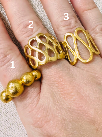 Gold Plated Rings