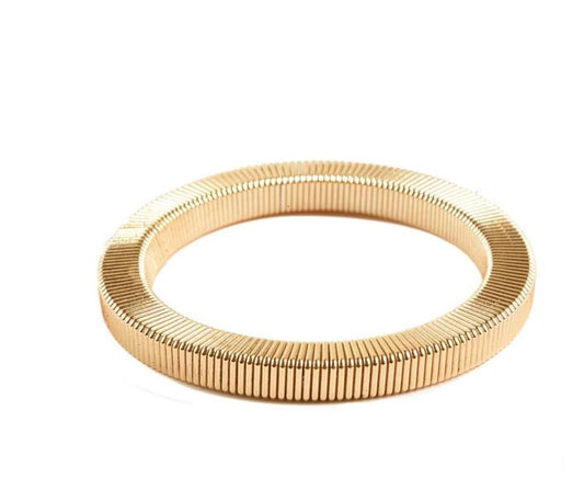 Light gold elastic  bracelet